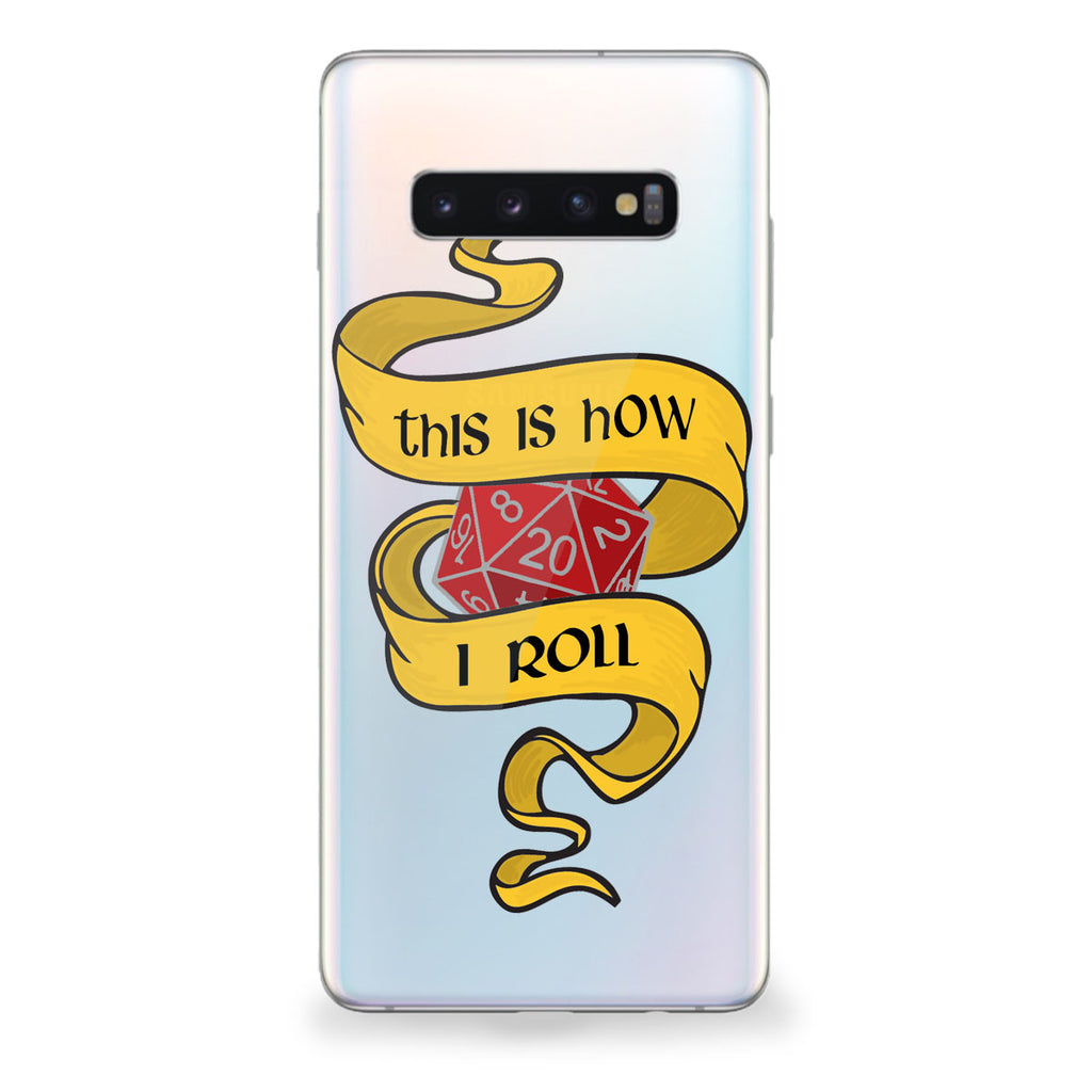 How I Roll Samsung Galaxy Case (Yellow)