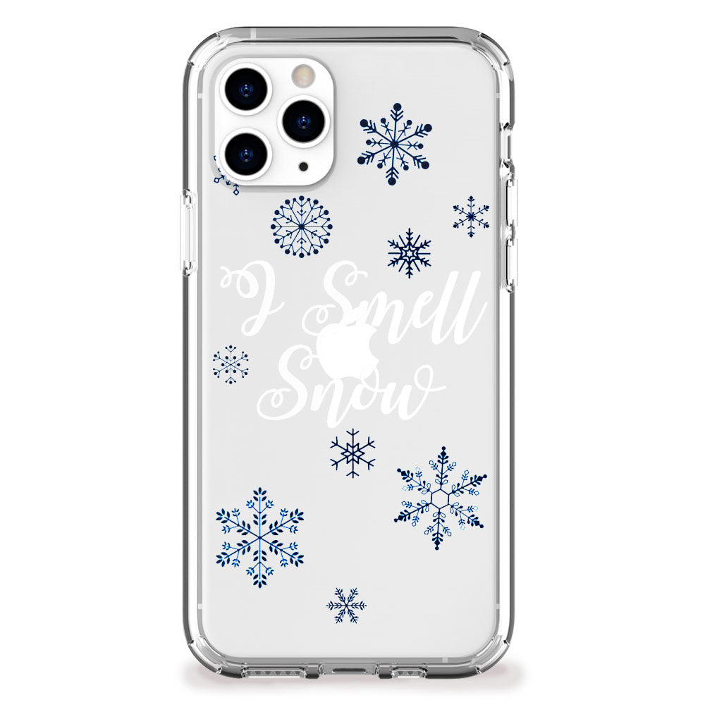 i smell snow flakes iphone case