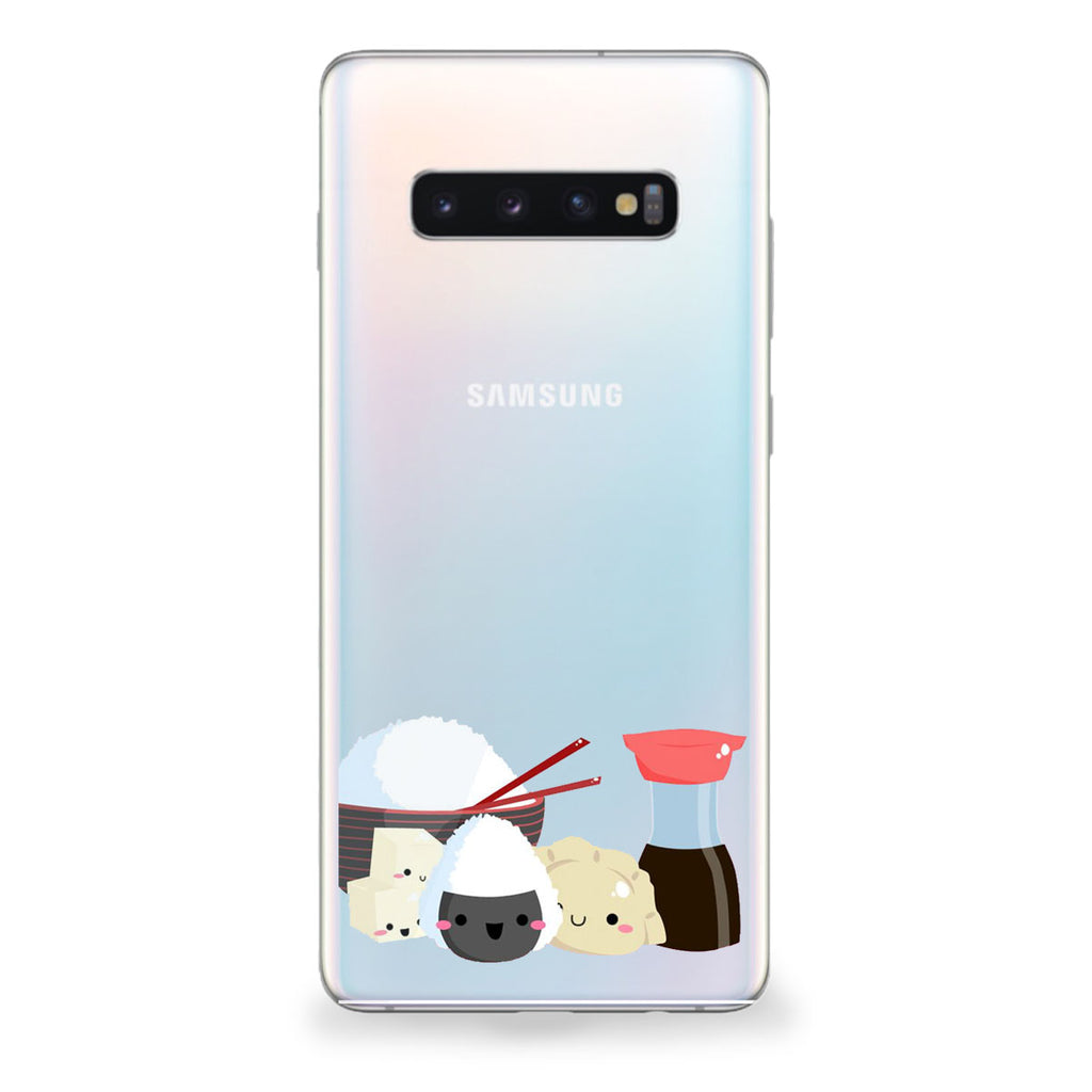 Kawaii Rice and Dumplings Samsung Galaxy Case