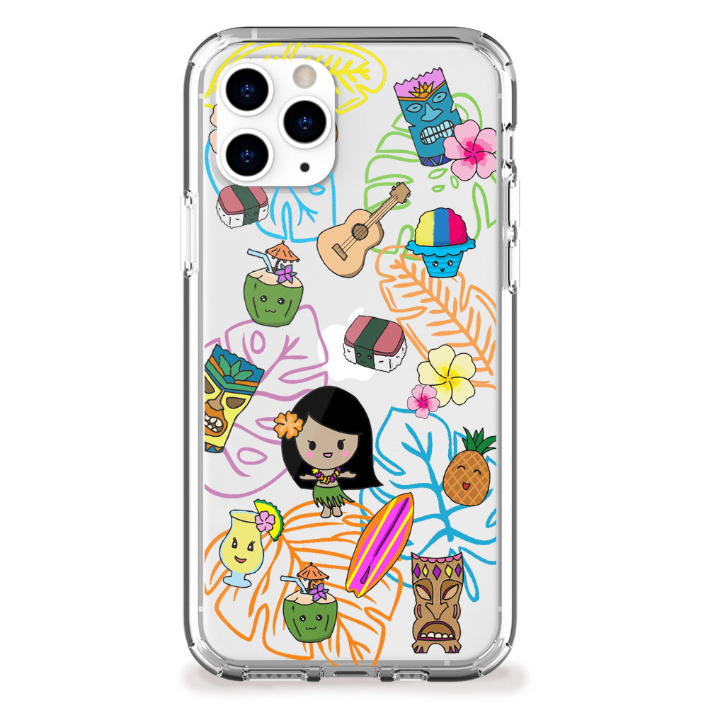 cute hawaiian theme iphone case