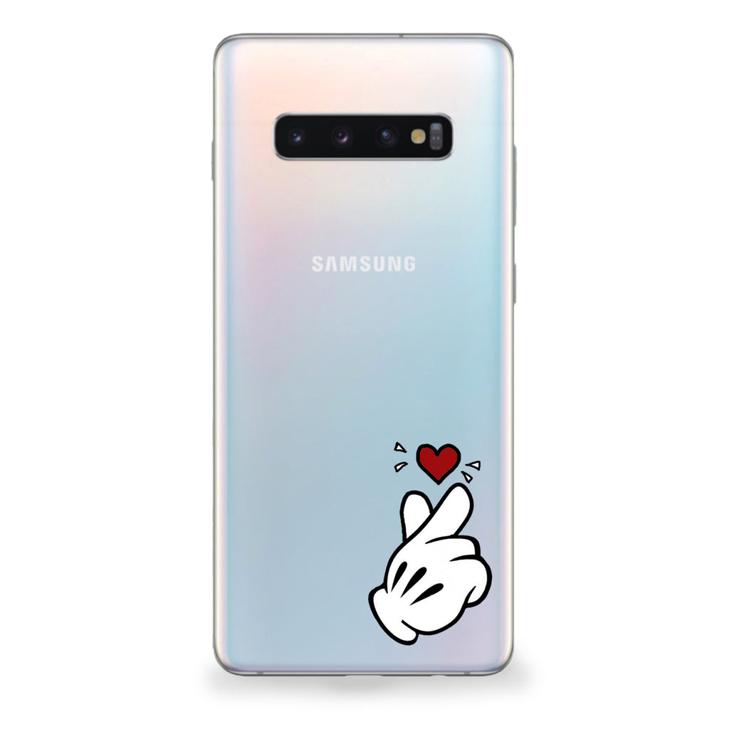 Finger Heart (Small) Samsung Galaxy Case