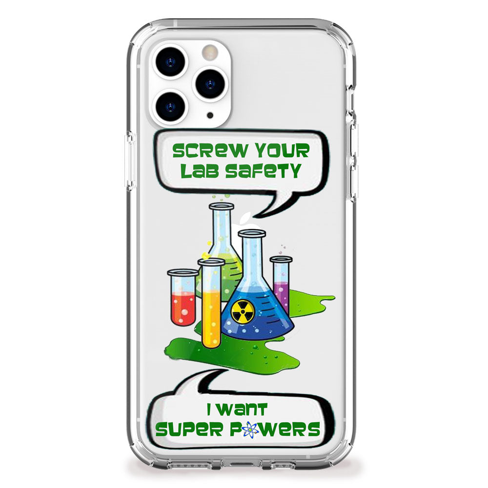 Lab Safety iPhone Case