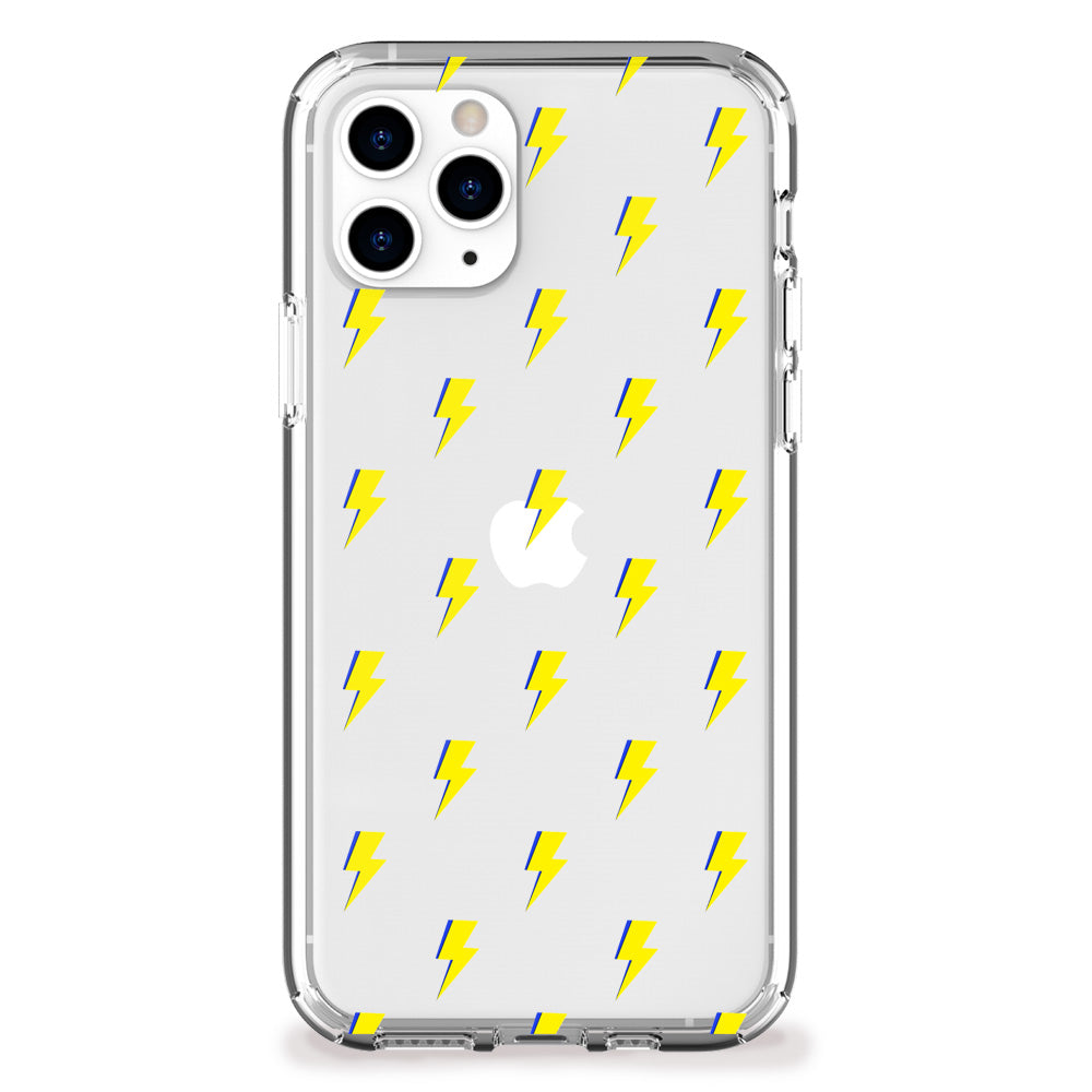 lightning bolt yellow iphone case