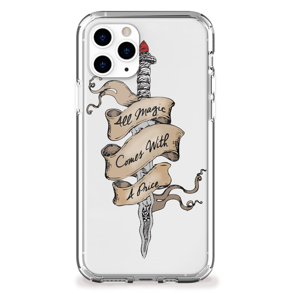 magic comes with a price iphone case