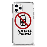 No Cell Phones iPhone Case