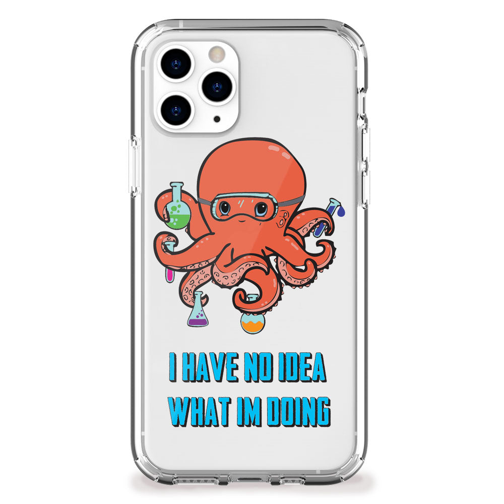 octopus scientist iphone case