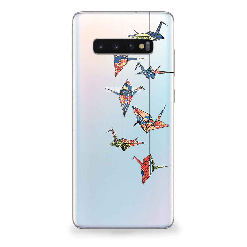 origami cranes phone case