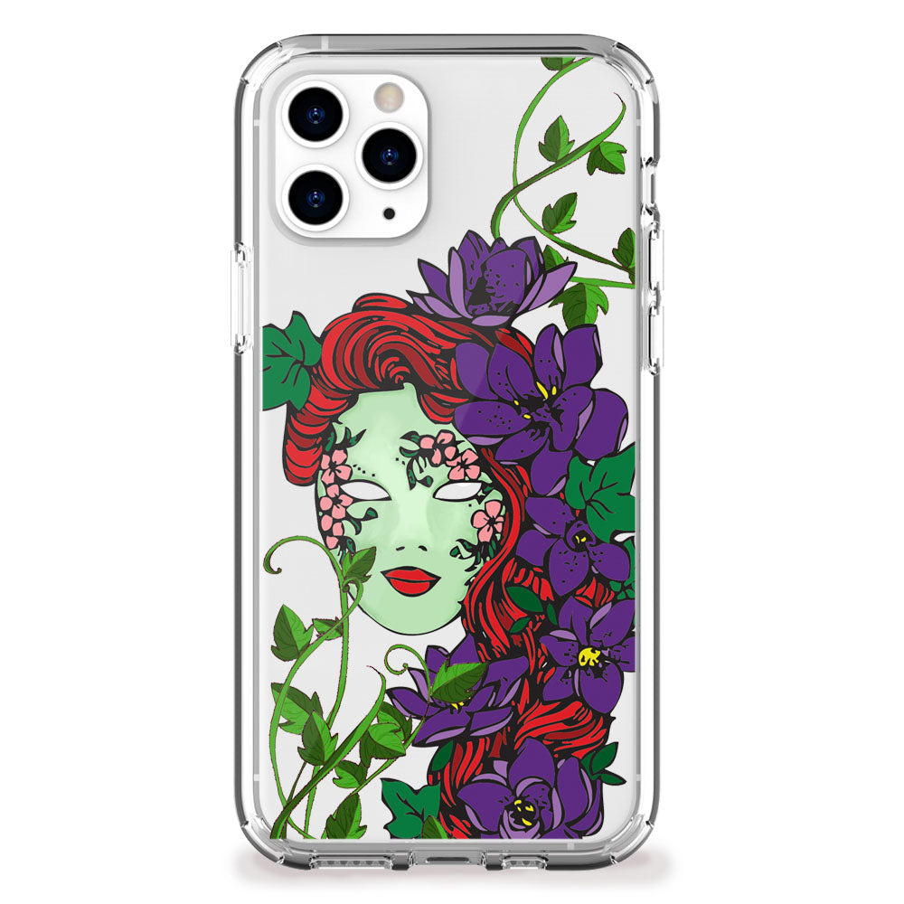 poison ivy lady iphone case