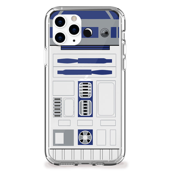 Blue Droid iPhone Case