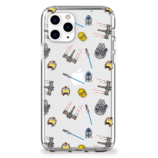 space craft pattern iphone case