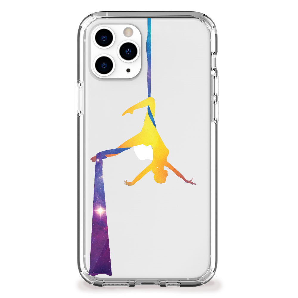 Aerial Silks Day and Night iPhone Case