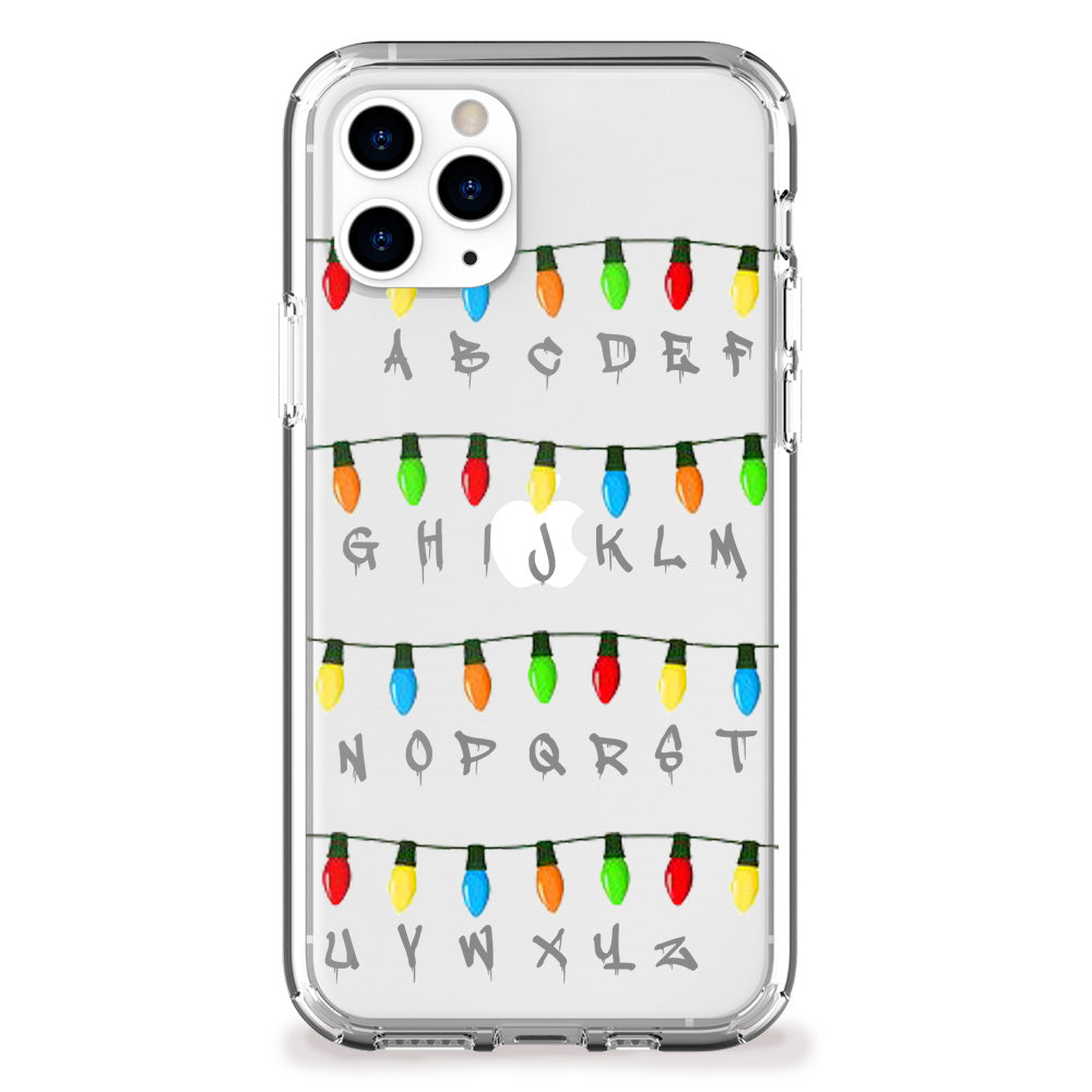 upside down christmas lights iphone case