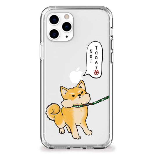 stubborn shiba inu iphone case