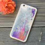 Magic Kingdom Sunset Glitter iPhone Case