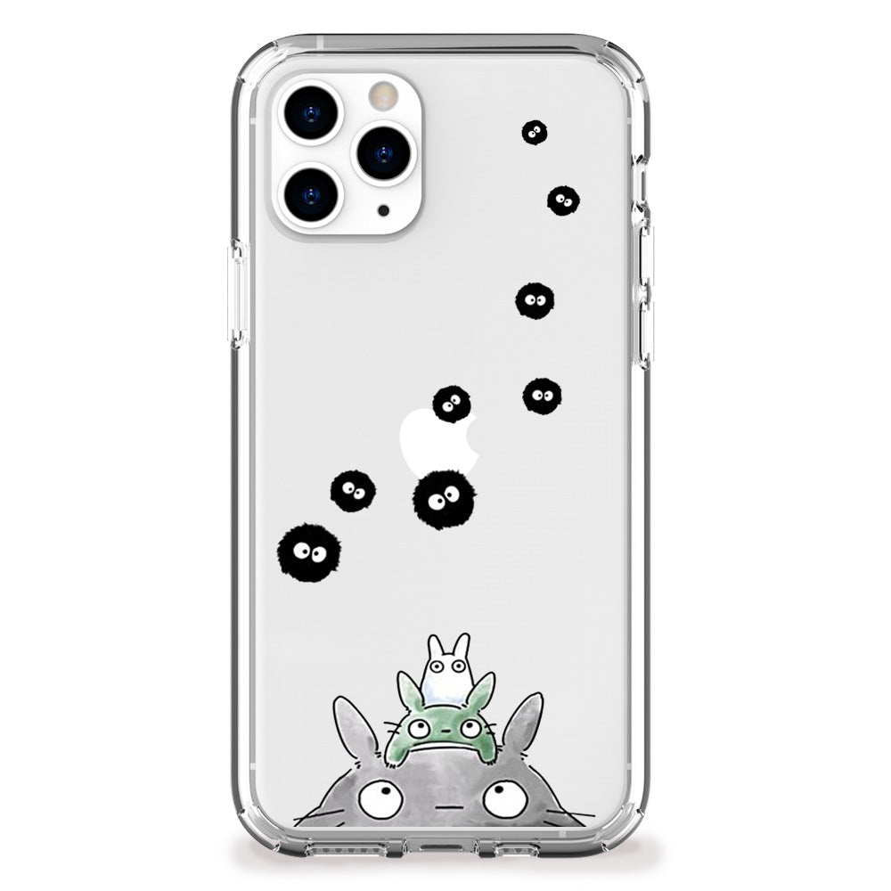 fluffy anime friend iphone case