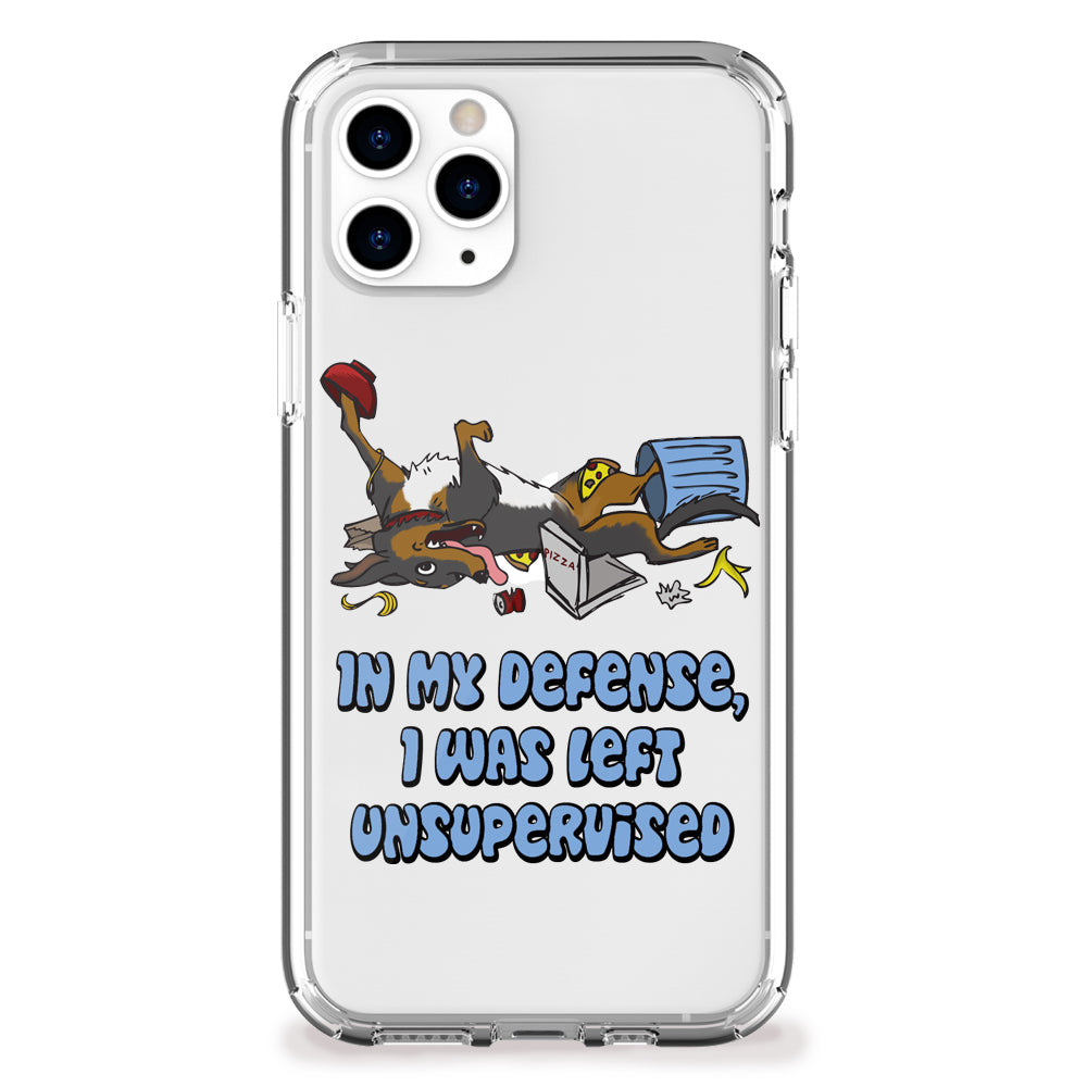I Was Left Unsupervised iPhone Case