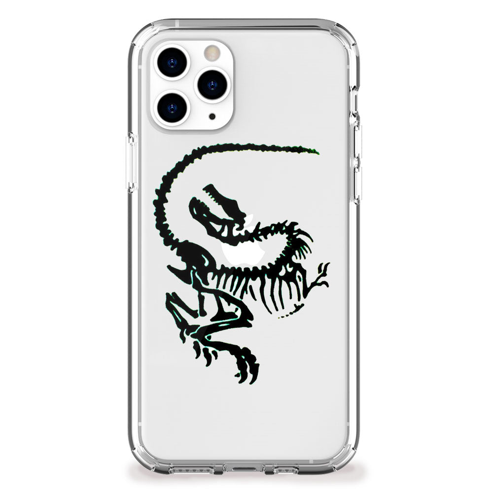 dinosaur fossil bones jurassic iphone case