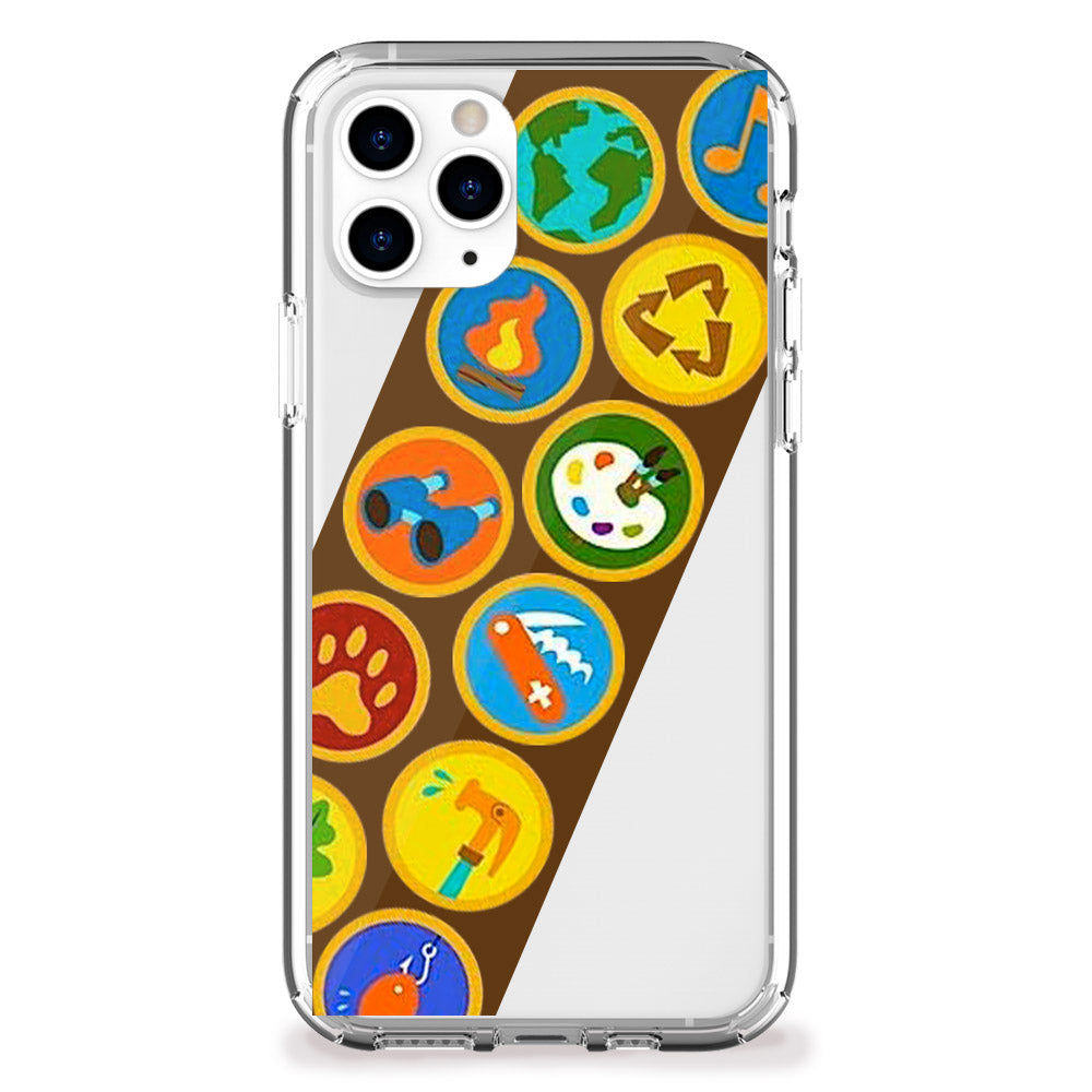 scout badge sash iphone case