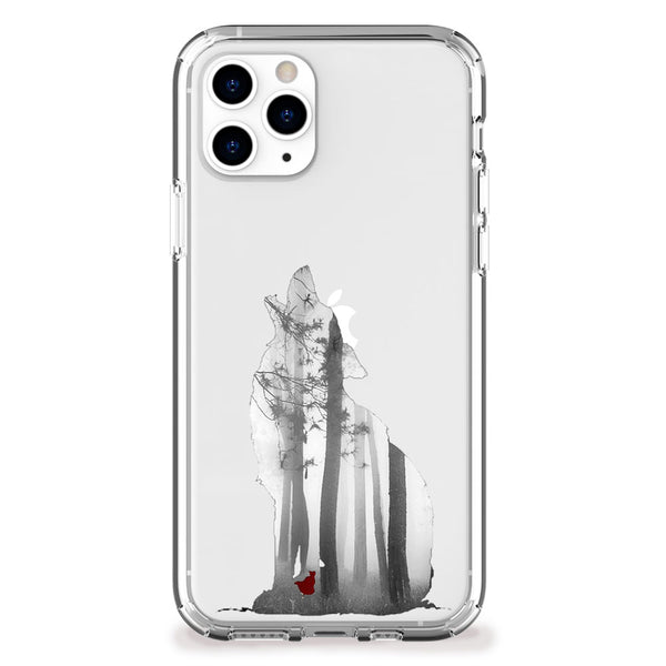 The Wolf and Red Riding Hood iPhone Case