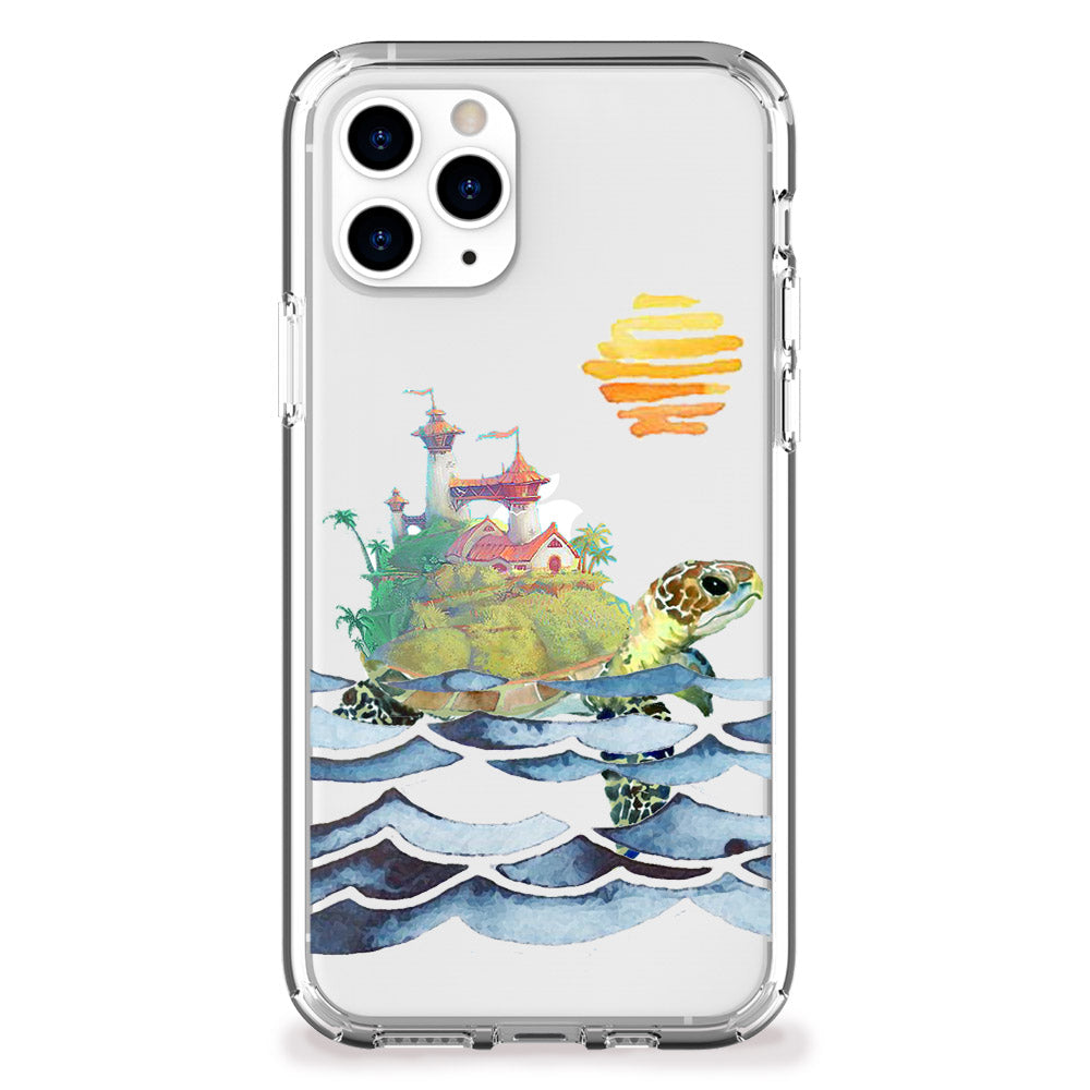 sea turtle fantasy iphone case