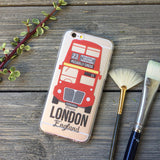 london double decker phone case