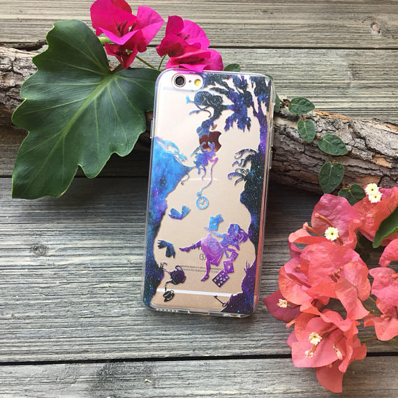 alice falling down the rabbit hole phone case
