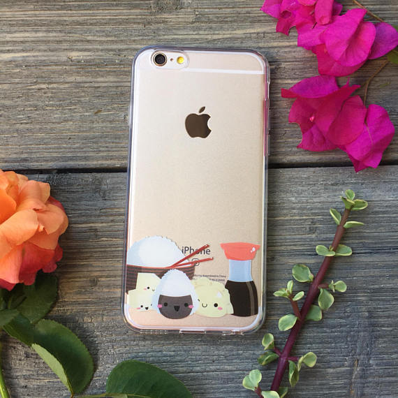 cute asian food iphone case