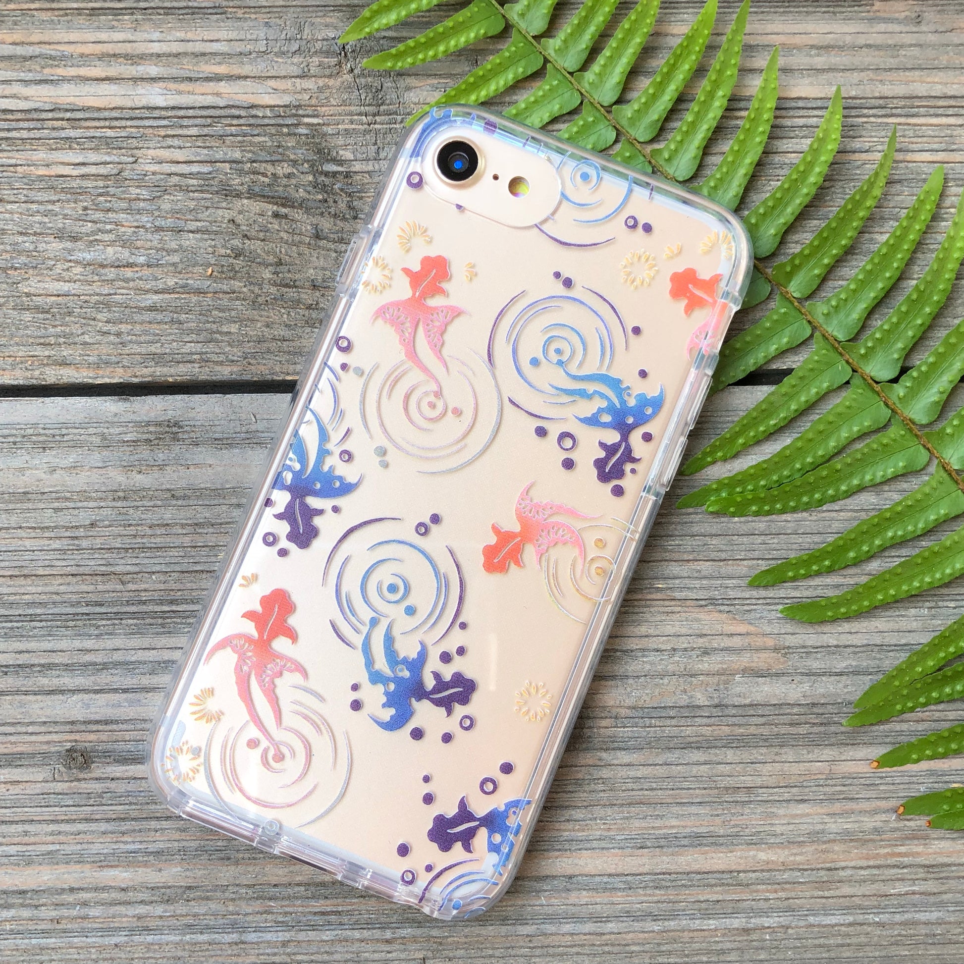 goldfish pattern iphone case