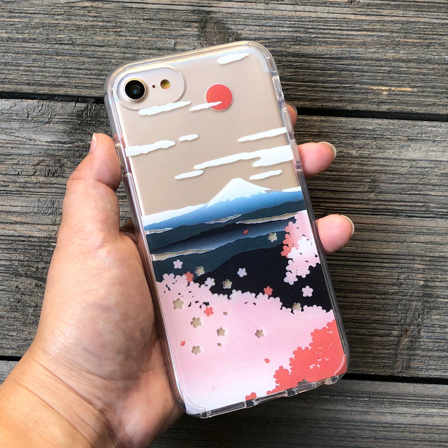 cherry blossoms iphone case