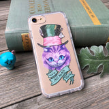 cheshire cat iphone phone case