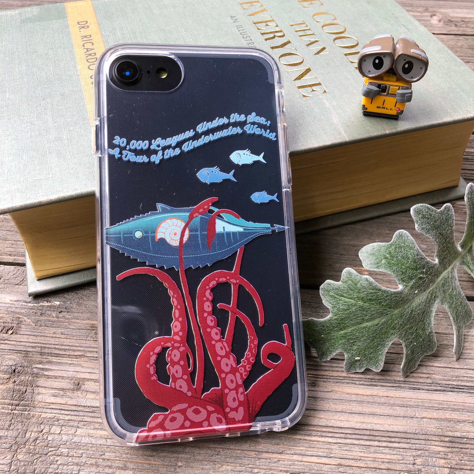 deep sea monster iphone case