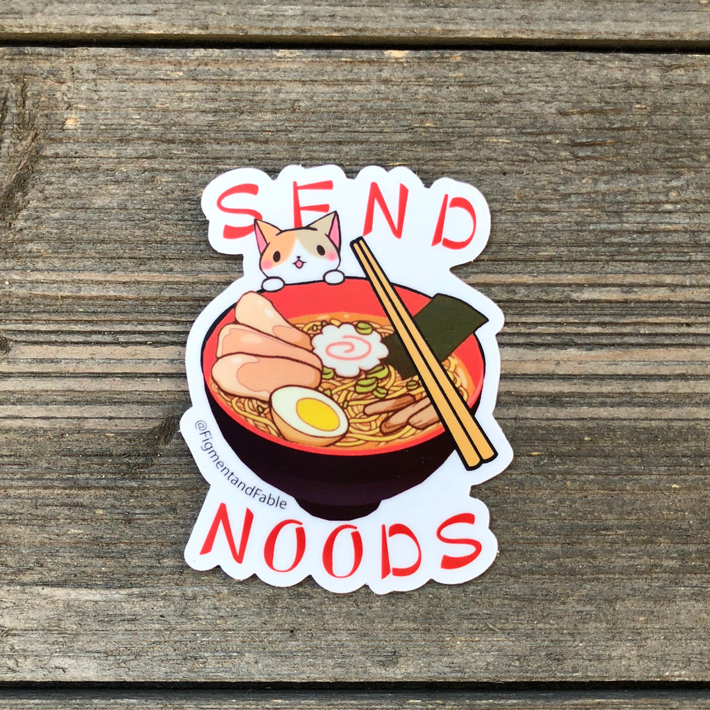 Send Noods Vinyl Sticker