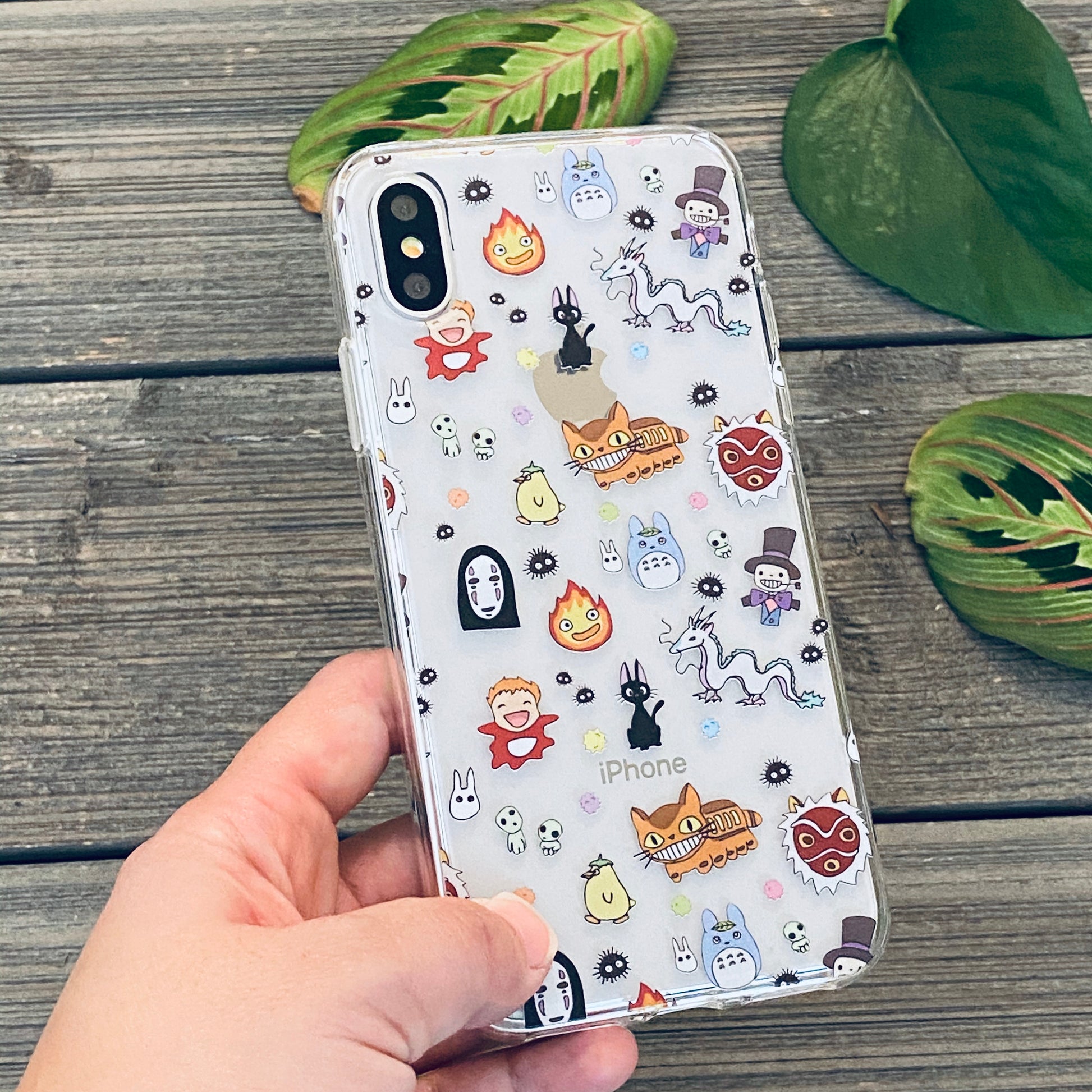 japanese anime characters iphone case