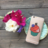 little mermaid cupcake phone case