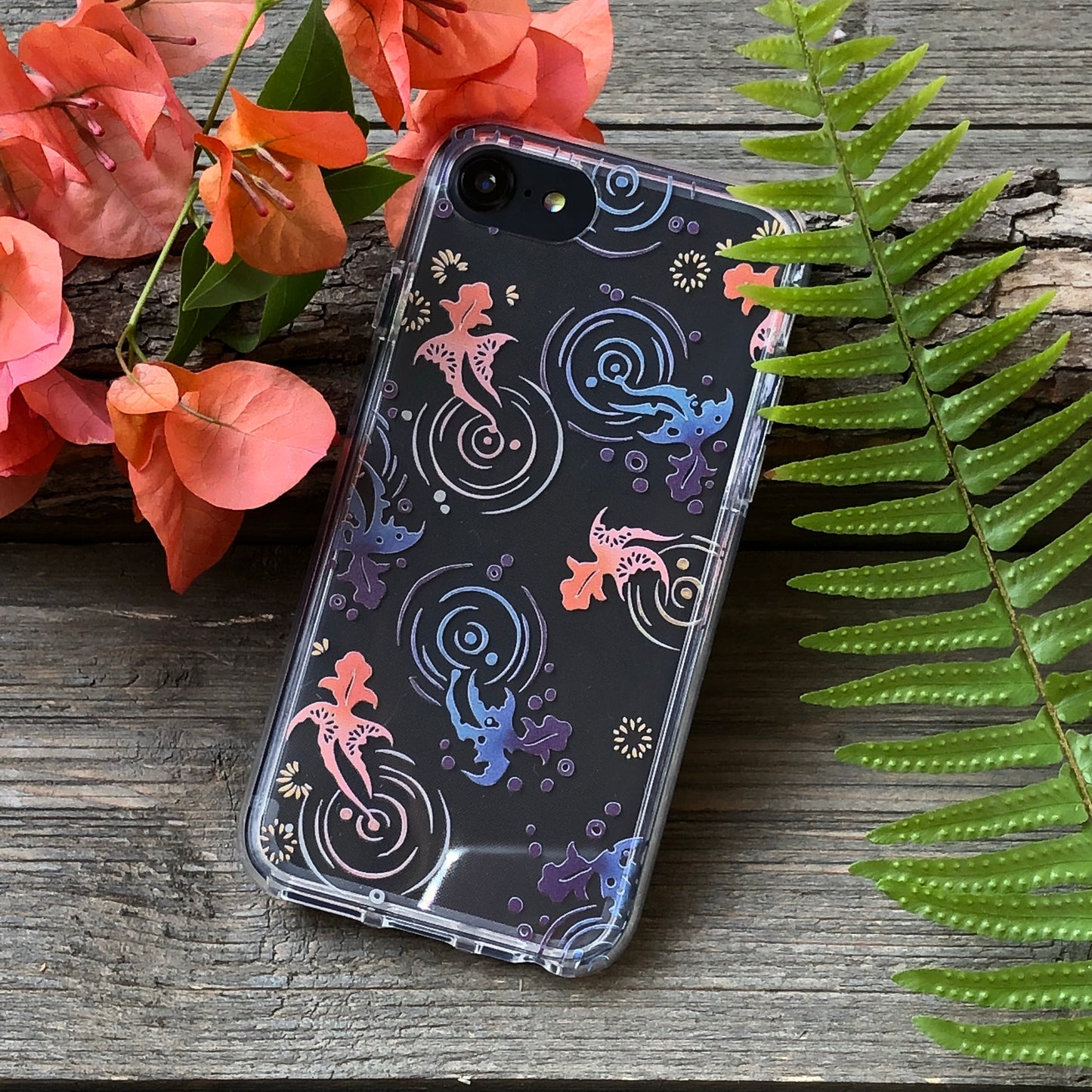 koi fish iphone case