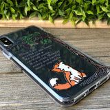 Fox and Sour Grapes iPhone Case