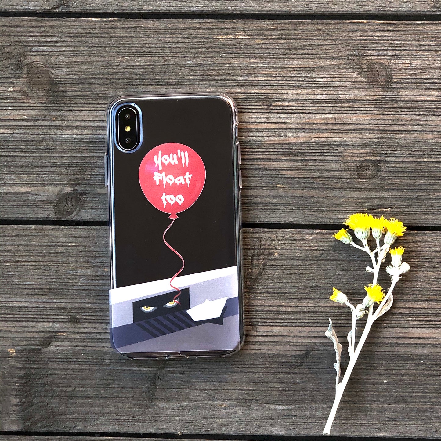 You'll Float Too iPhone Case