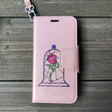 Enchanted Rose - Pink Wallet Case for iPhone