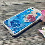 blue glitter iphone 8 case mermaid princess