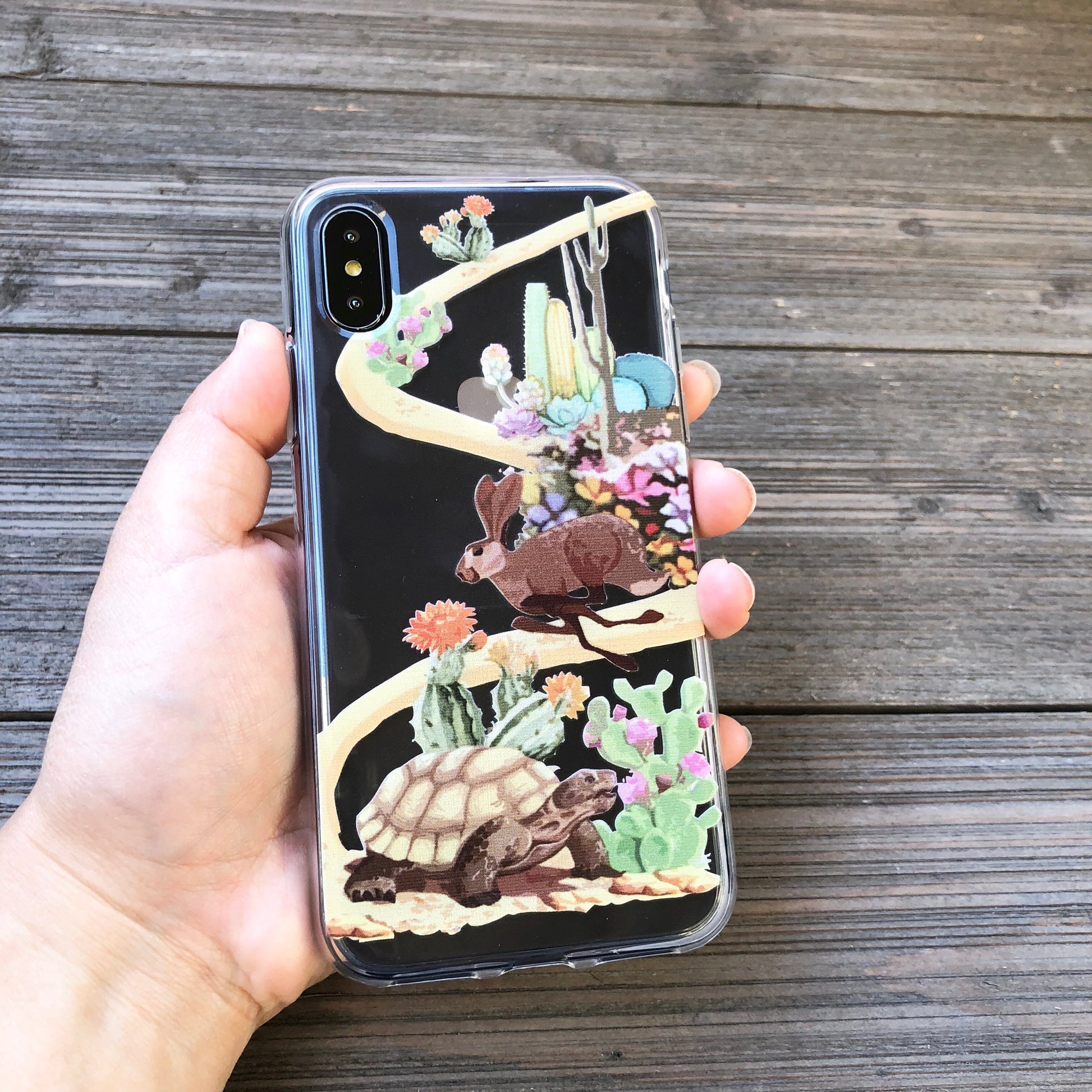 desert animals iphone case
