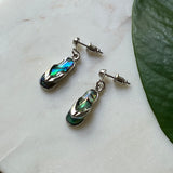 Dangle Sandal Abalone Earrings