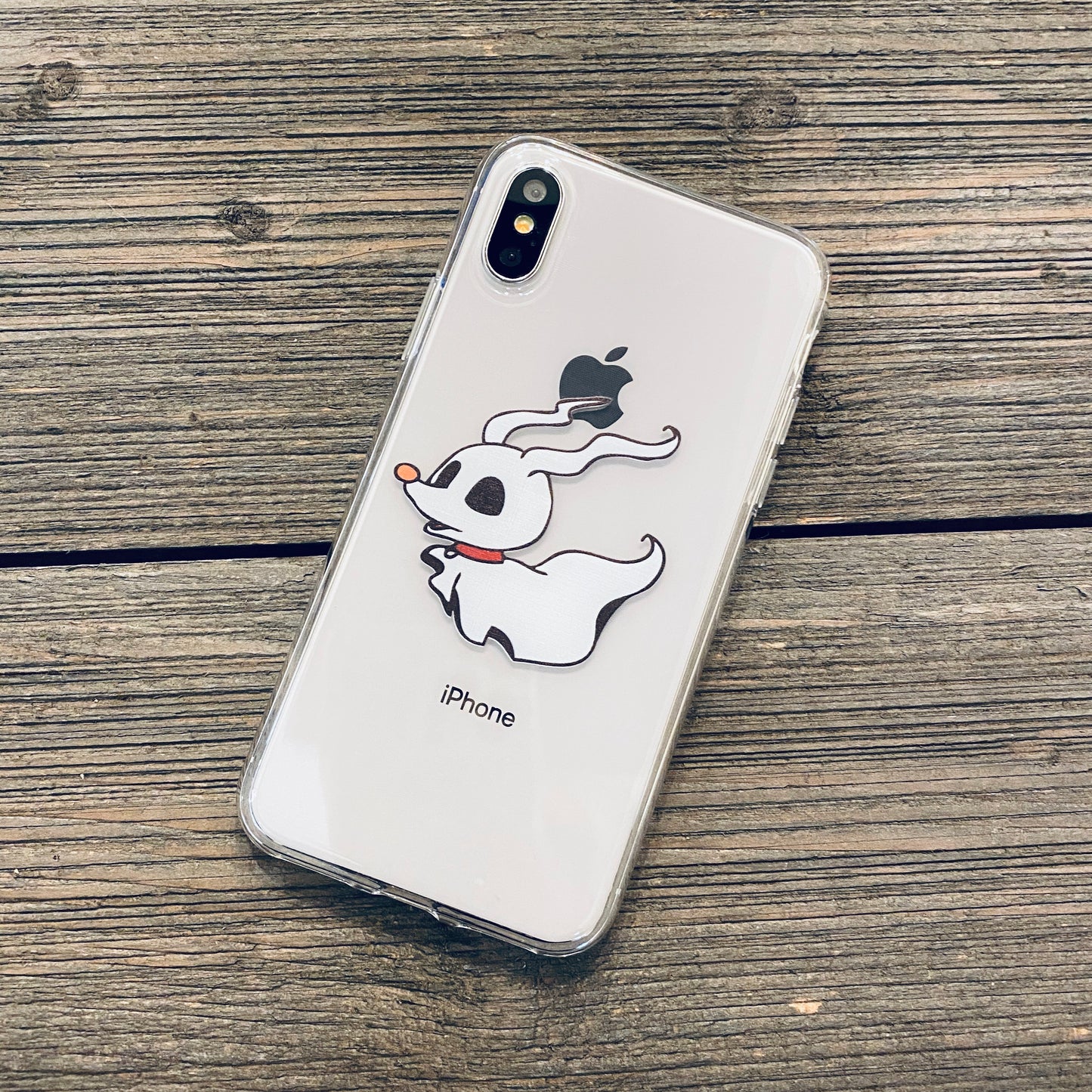 ghost dog cartoon iphone case