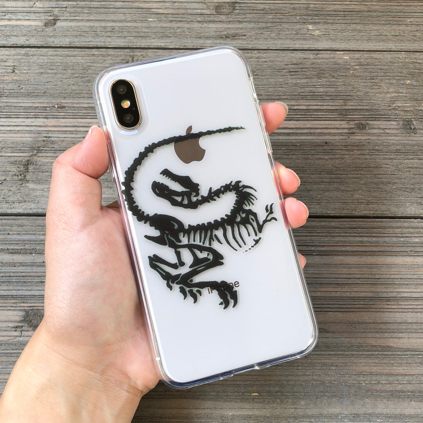 dinosaur fossil iphone case