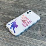 Introverted, But Willing to Discuss Dogs iPhone Case
