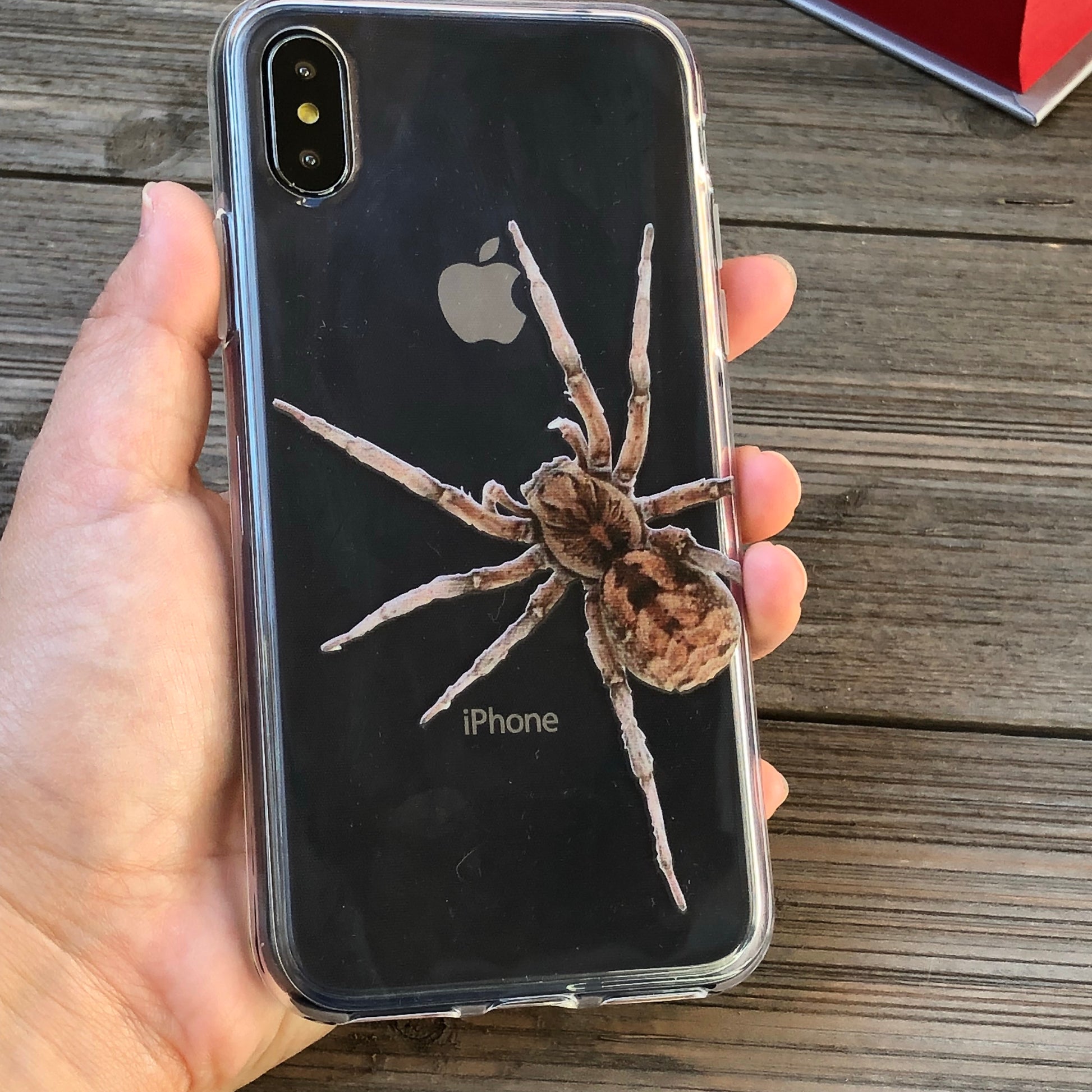scary spider iphone case