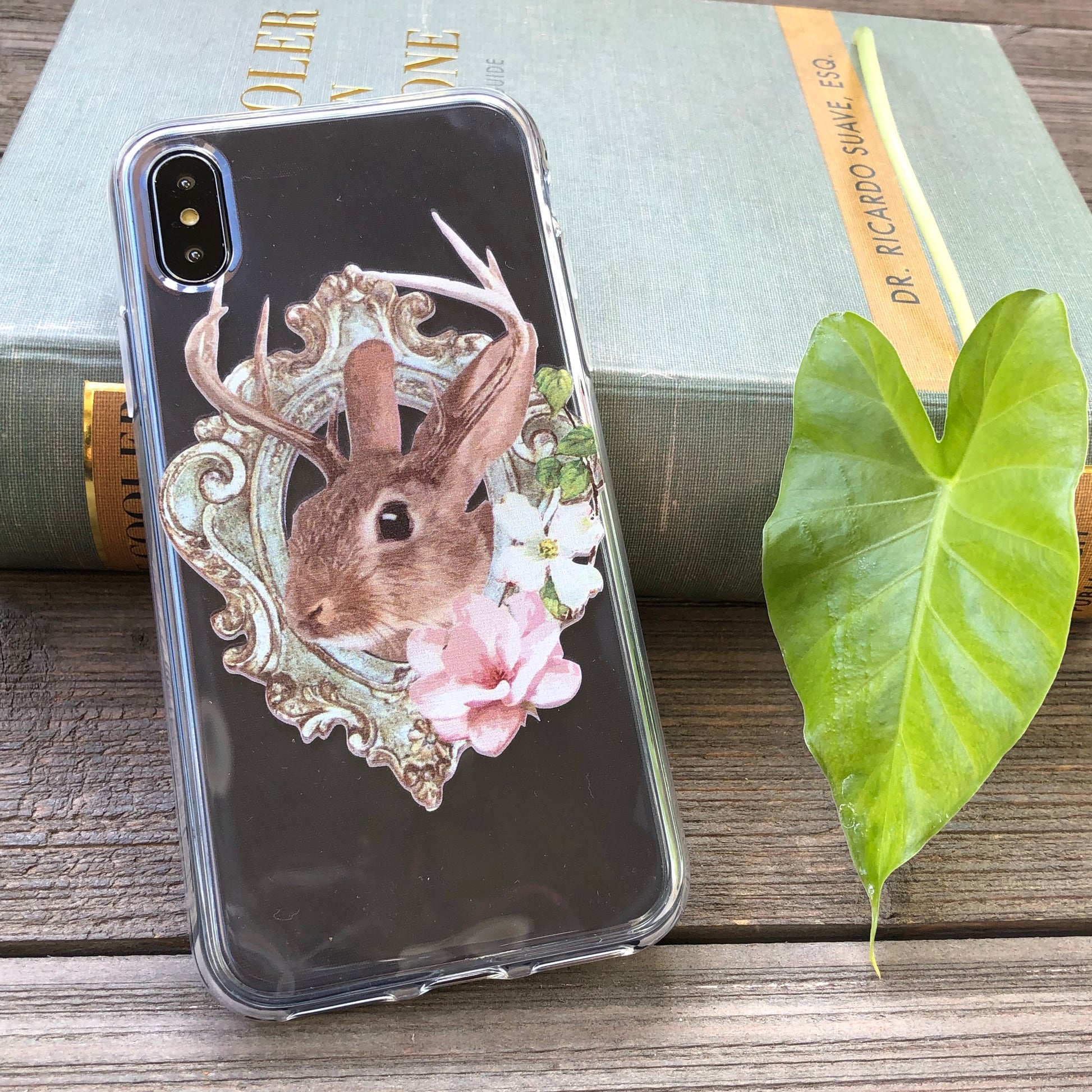 jackalope bunny phone case