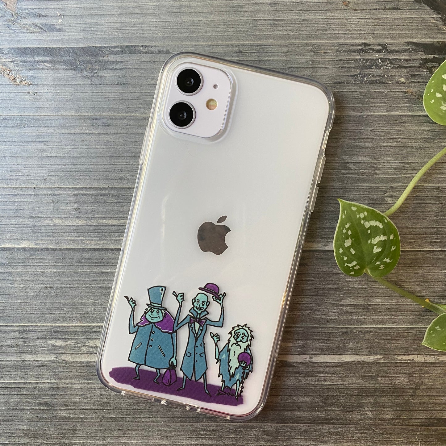 haunted mansion ghosts iphone case