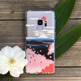Sakura Blossoms and Mt Fuji Samsung Galaxy Case