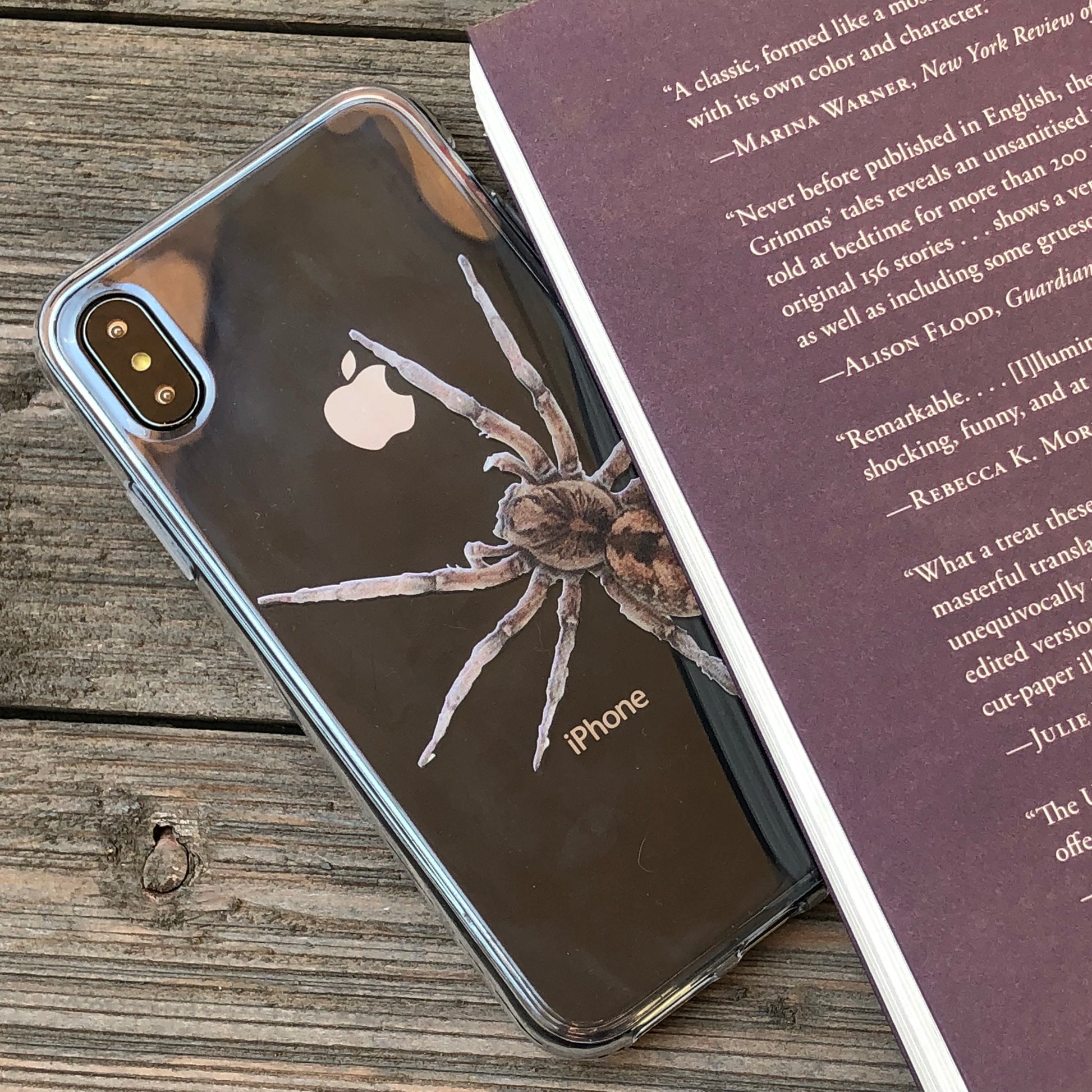 Realistic Tarantula iPhone Case Figment & Fable Realistic Tarantula iPhone Case Figment & Fable