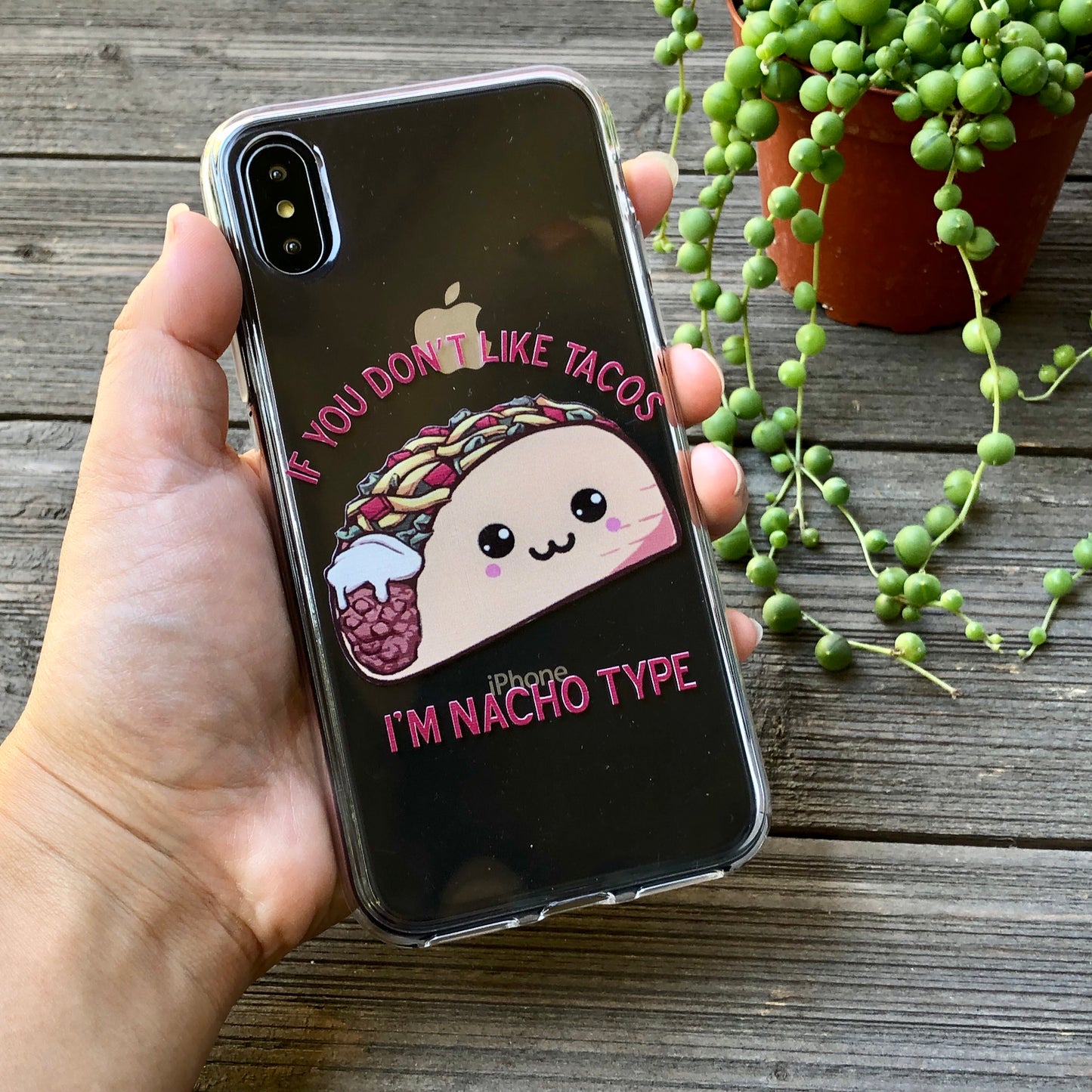 taco joke iphone case